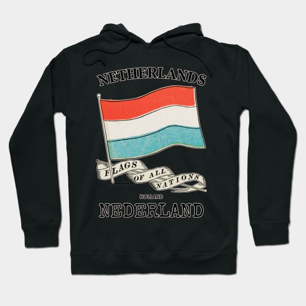 Classic Netherlands Country Flag Hoodie by KewaleeTee